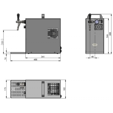 Lindr PYGMY 30/Kprofi - sestava 3 - naražeč KOMBI