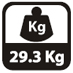 Lindr KONTAKT 40/K - hmotnost 29,3 kg